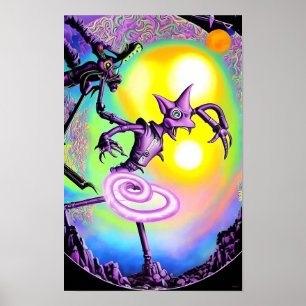 Will the Real Batman Please Step Up Ken Gauge Art Poster