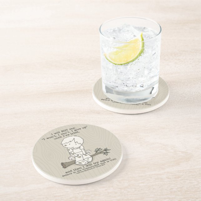 Will Try Again Coaster (Side)