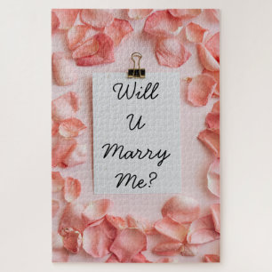 “Will U Marry Me?” Jigsaw Puzzle