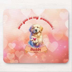 Will you be mine Valentine? personalized Mouse Pad
