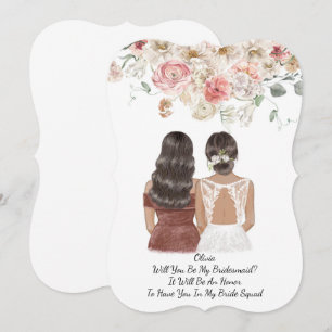 WILL YOU BE MY BRIDEMAID PROPOSAL SAVE THE DATE