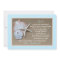 Will You Be My Bridesmaid Beach Blue Burlap Look