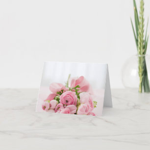 Will you be my Bridesmaid Bouquet Greeting card