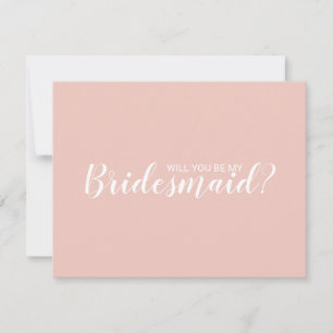 Will You Be My Bridesmaid? Bridal Party Proposal Invitation