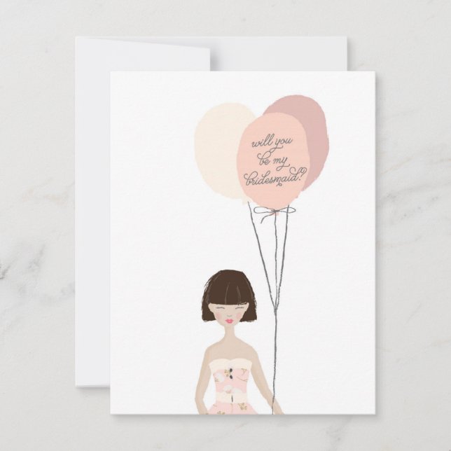 Will You Be My Bridesmaid? | Bridesmaid Card (Front)