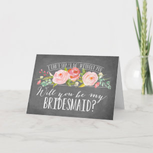Will You Be My Bridesmaid   Bridesmaid Invitation