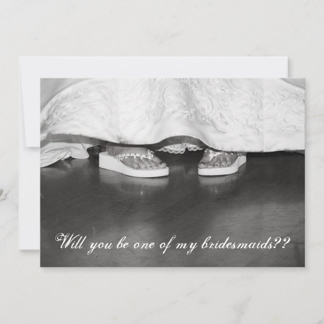 Will You Be My Bridesmaid? Bridesmaids Card (Front)