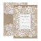 Will You Be My Bridesmaid Burlap and Lace Wedding