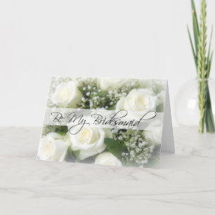 Will you be my bridesmaid card