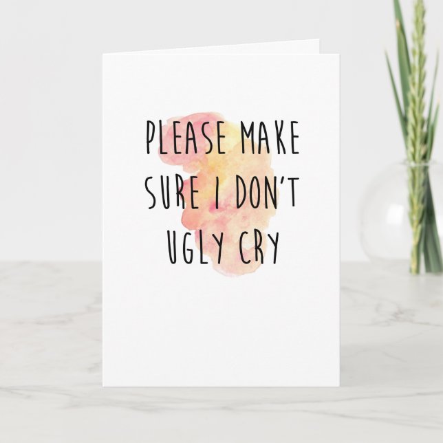 will you be my bridesmaid card (Front)