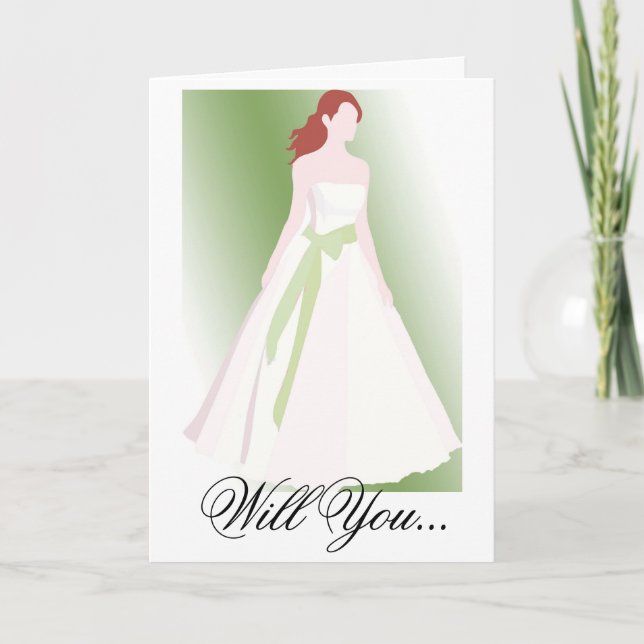Will You Be My Bridesmaid Card (Front)