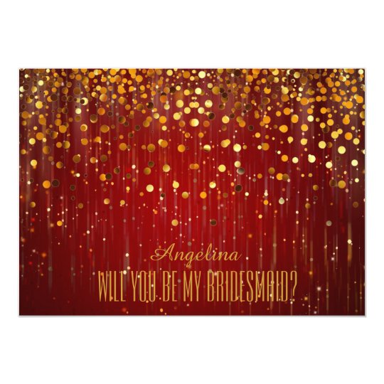 Will you be my bridesmaid? card