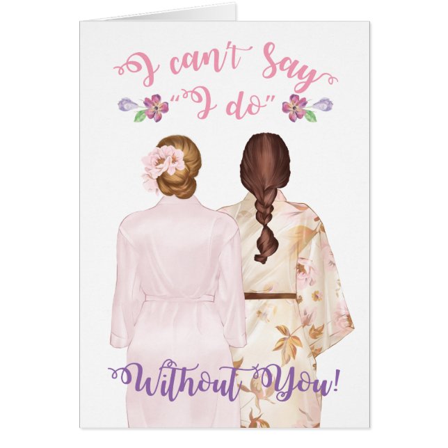 Will you be my Bridesmaid Card (Front)