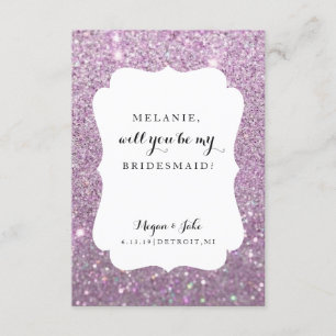 Will You Be My Bridesmaid Card - Wedding Day Fab