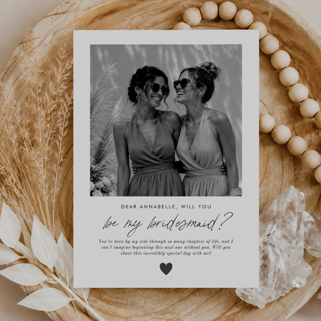 Will You Be My Bridesmaid Handwritten Proposal Invitation (Zazzle Will You Be My Bridesmaid Handwritten Proposal Invitation)