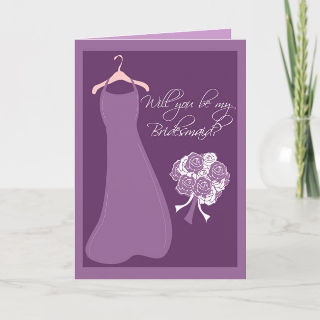 Will you be my Bridesmaid? Invitation (Front)