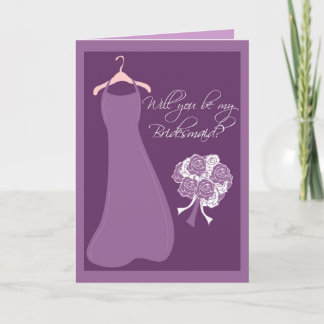 Will you be my Bridesmaid? Invitation