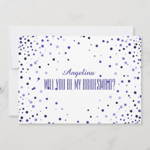 Will you be my bridesmaid? invitation
