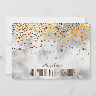 Will you be my bridesmaid? invitation