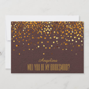 Will you be my bridesmaid? invitation