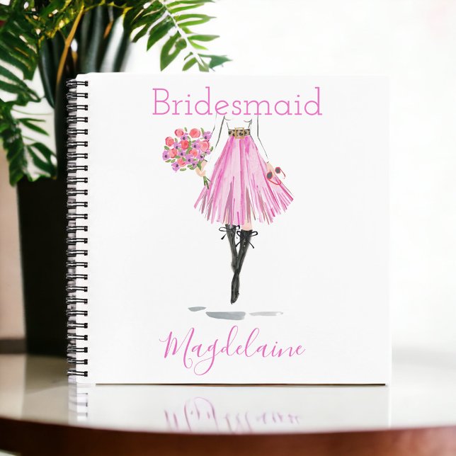 Will you be my Bridesmaid Maid of Honour Proposal Notebook (Creator Uploaded)