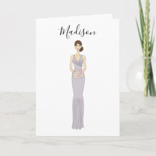 Will You Be My Bridesmaid Proposal Card
