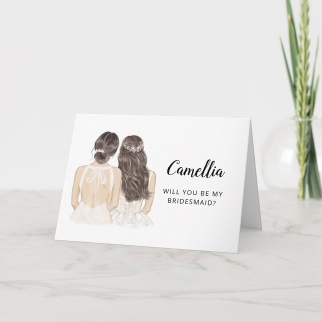Will You Be My Bridesmaid Proposal Card (Front)