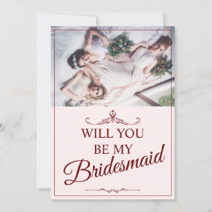 Will You Be My Bridesmaid? Three Lying Bridesmaids Invitation