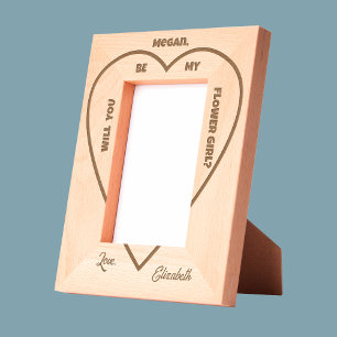 Will You Be My Flower Girl Frame