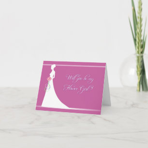 Will You Be My Flower Girl? Invitation
