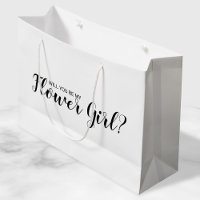 Will You Be My Flower Girl? Modern Proposal
