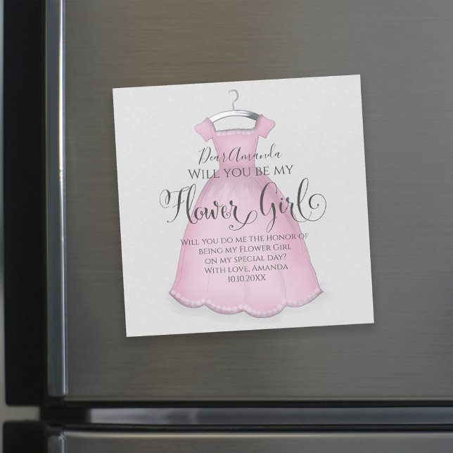 Will you be my Flower Girl Personalized Proposal (Creator Uploaded)