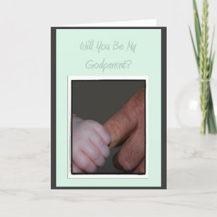 Will You Be My Godparent Card