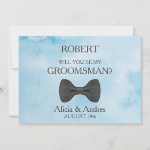 Will you be my Groomsman? Invitation
