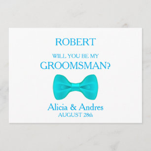 Will you be my Groomsman? Invitation