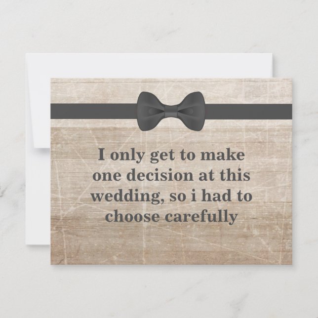 Will you be my Groomsman? Invitation (Front)