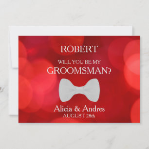 Will you be my Groomsman? Invitation