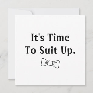 Will You Be My Groomsman Invitation