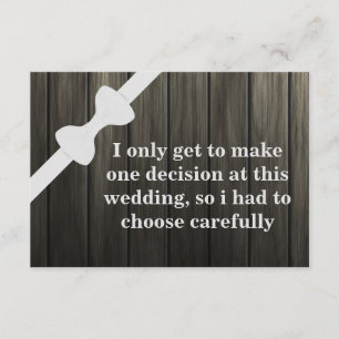 Will you be my Groomsman? Wooden Background Invitation