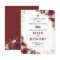 Will you be my Maid of Honour | Burgundy Blush