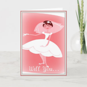 Will You Be My Maid of Honour Card