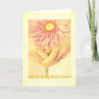 Will You Be My Maid of Honour Card