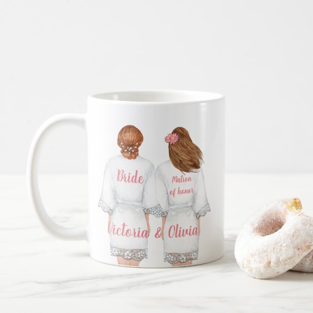 Will you be my matron of honor Mug (With Donut)