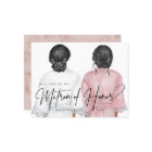 Will you be my Matron of Honour? Girls in Robes In