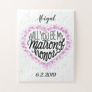 Will you be my Matron of Honour Puzzle