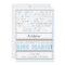 Will you be my Ringbearer Baby Blue / Grey Card