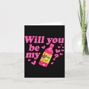 Will You Be My Valentina Salsa Meme Mexican Valent Card