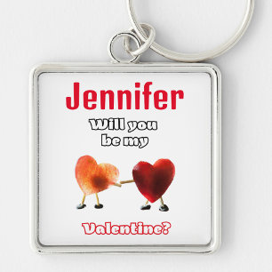 Will You Be my Valentine? Keychain