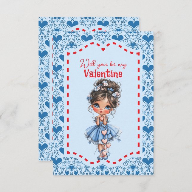 Will You Be My Valentine Teen  (Front/Back)