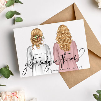 Will You Get Ready With Me? Girls in Robes card